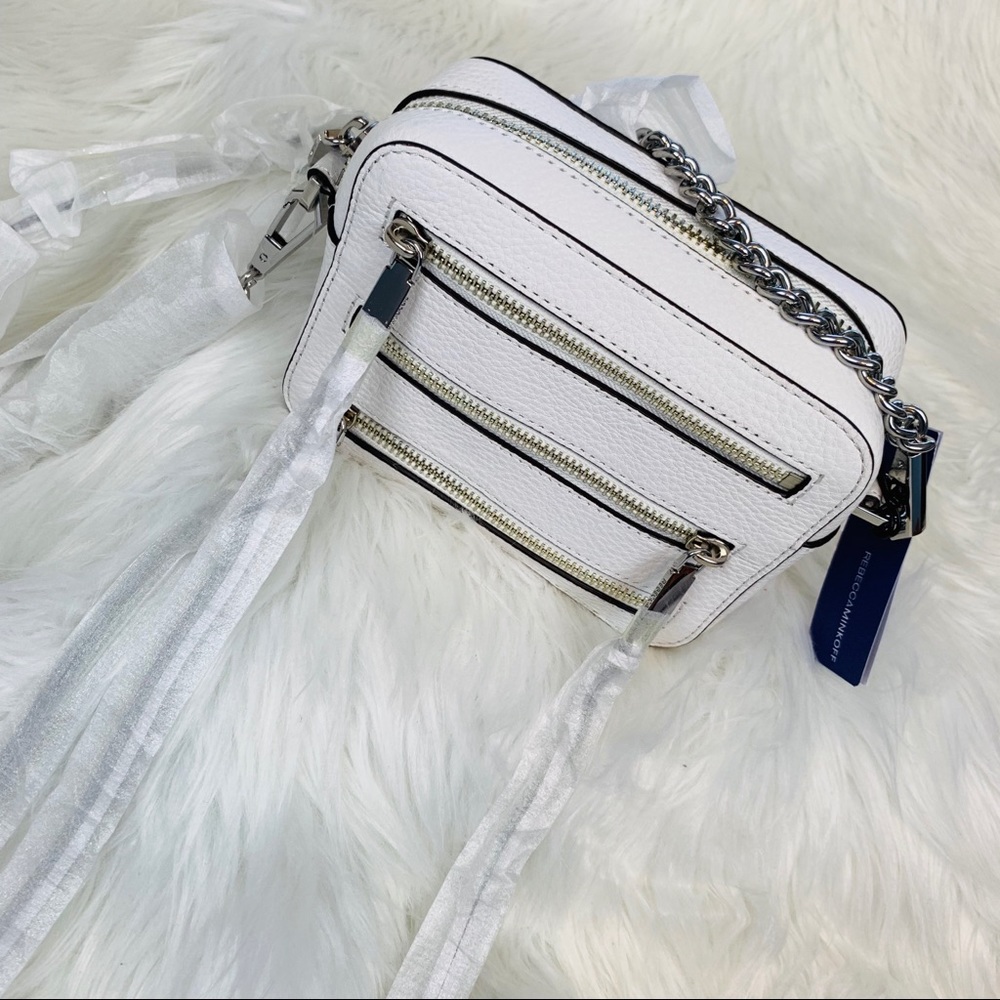 Rebecca Minkoff 4 Zip Moto Camera Bag Crossbody